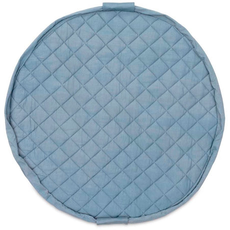 Play&Go 2-in-1 Play Mat Soft Organic Dusty Blue