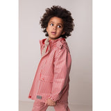 MarMar Osmund Rain Jacket Red Dew Stripe 2