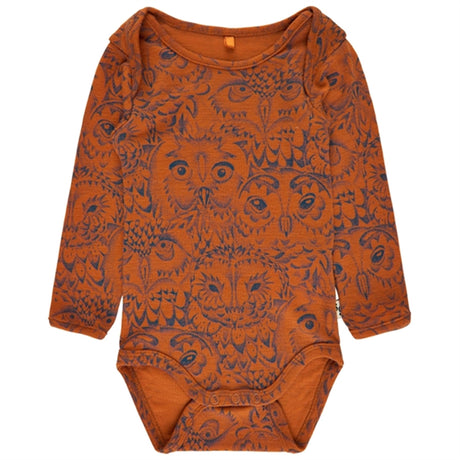 Soft Gallery Glazed Ginger Hello Owl Bob Wool Body