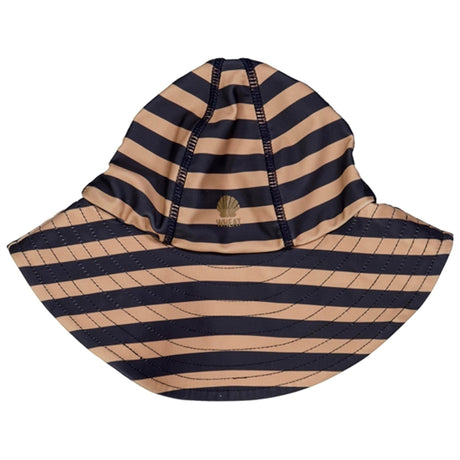 Wheat Ink Stripe UV Sun Hat 2