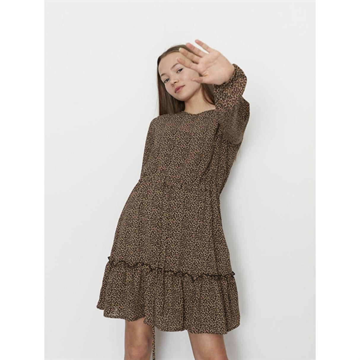 Sofie Schnoor Camel Dress 4