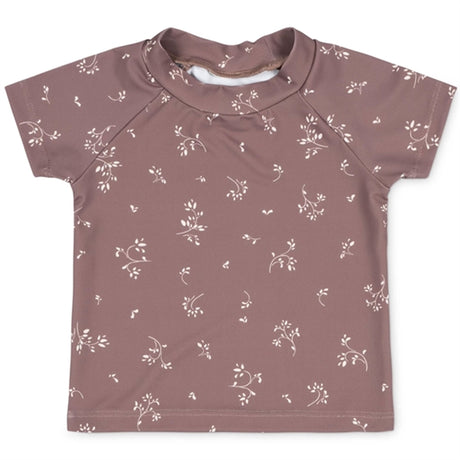 That's Mine Secret Garden Cocoa Print Sasha Swim T-shirt