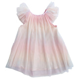 Dolly by Le Petit Tom Fairy Tulle Dress Rainbow