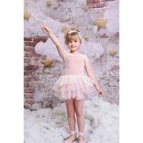 Dolly by Le Petit Tom Velvet Leotard With Tulle Tutu Dress Ballet Pink 3