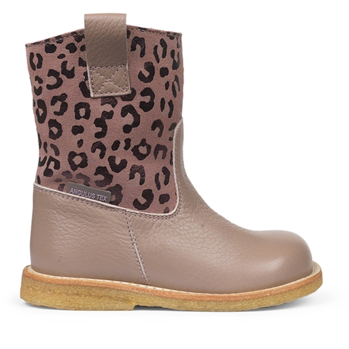 Angulus Tex-Boots w Zipper Rose/Rose Leo 2