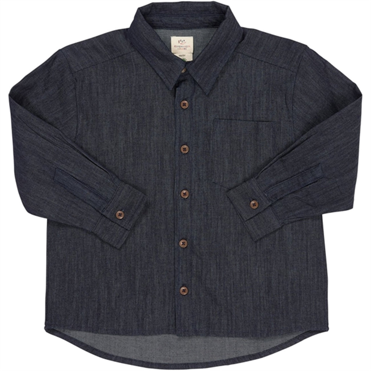 Copenhagen Colors Dk Denim Blue Denim Classic Shirt