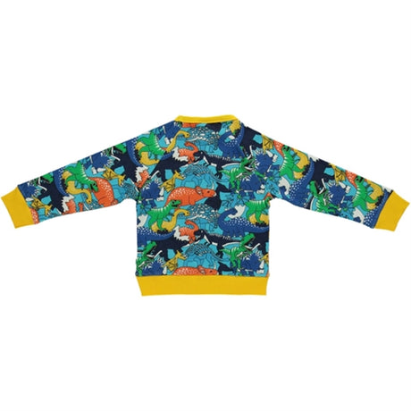 Småfolk Blue Atoll Dinosaur Sweatshirt 2