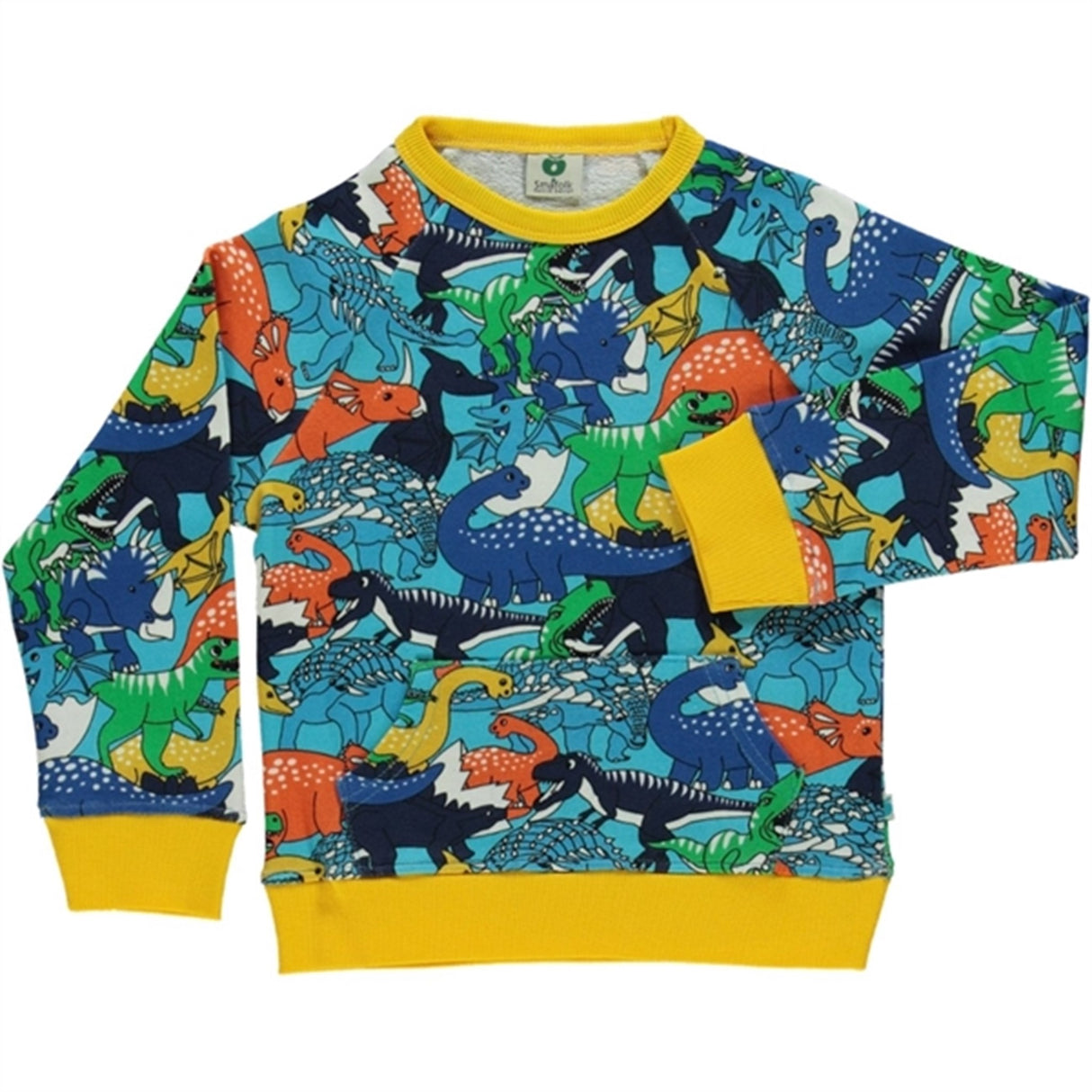 Småfolk Blue Atoll Dinosaur Sweatshirt