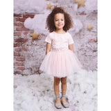 Dolly by Le Petit Tom Tutully T-Shirt Tutu Dress Pink