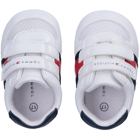 Tommy Hilfiger Flag Velcro Shoes White/Blue