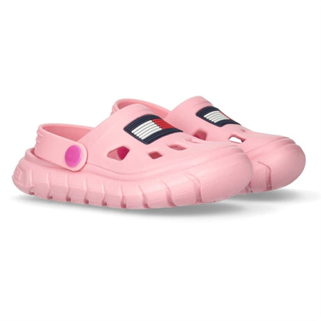 Tommy Hilfiger Flag Comfy Sandal Pink 2