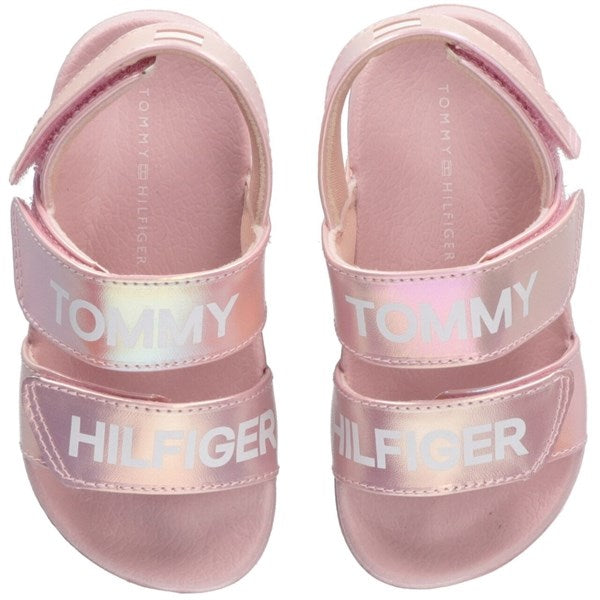 Tommy Hilfiger Velcro Sandal Pink 4