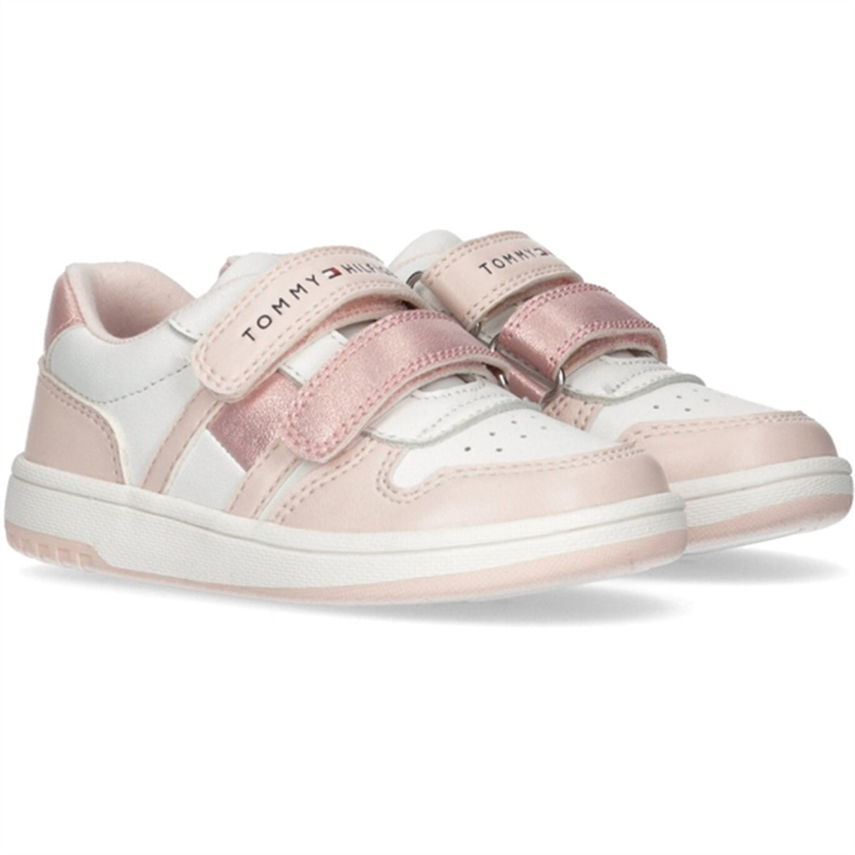 Tommy Hilfiger Low Cut Velcro Sneakers Pink/White