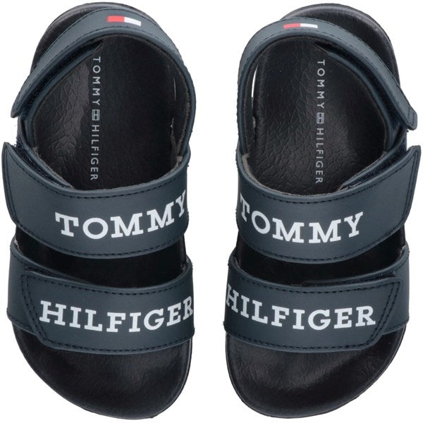 Tommy Hilfiger Velcro Sandal Blue 2