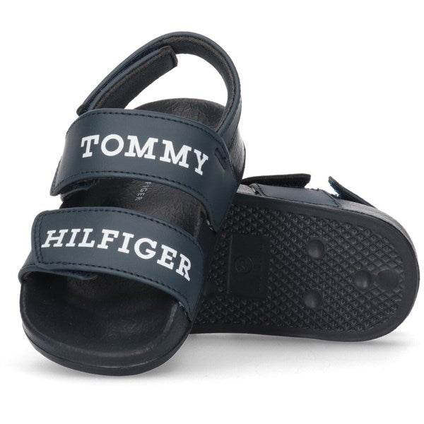 Tommy Hilfiger Velcro Sandal Blue