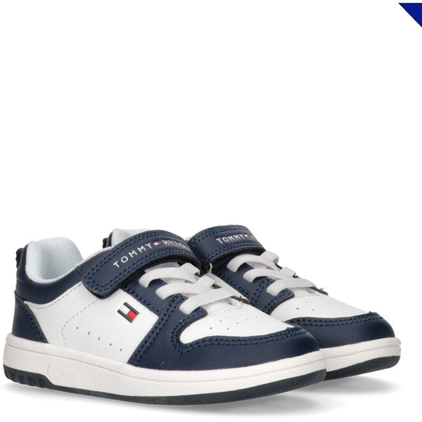 Tommy Hilfiger Low Cut Lace-up Velcro Sneaker Blue/White