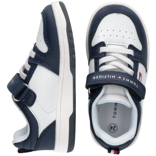 Tommy Hilfiger Low Cut Lace-up Velcro Sneaker Blue/White