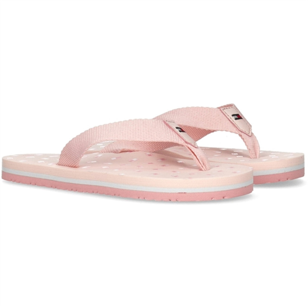 Tommy Hilfiger Flag Flip Flop Pink 3