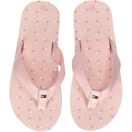 Tommy Hilfiger Flag Flip Flop Pink 2