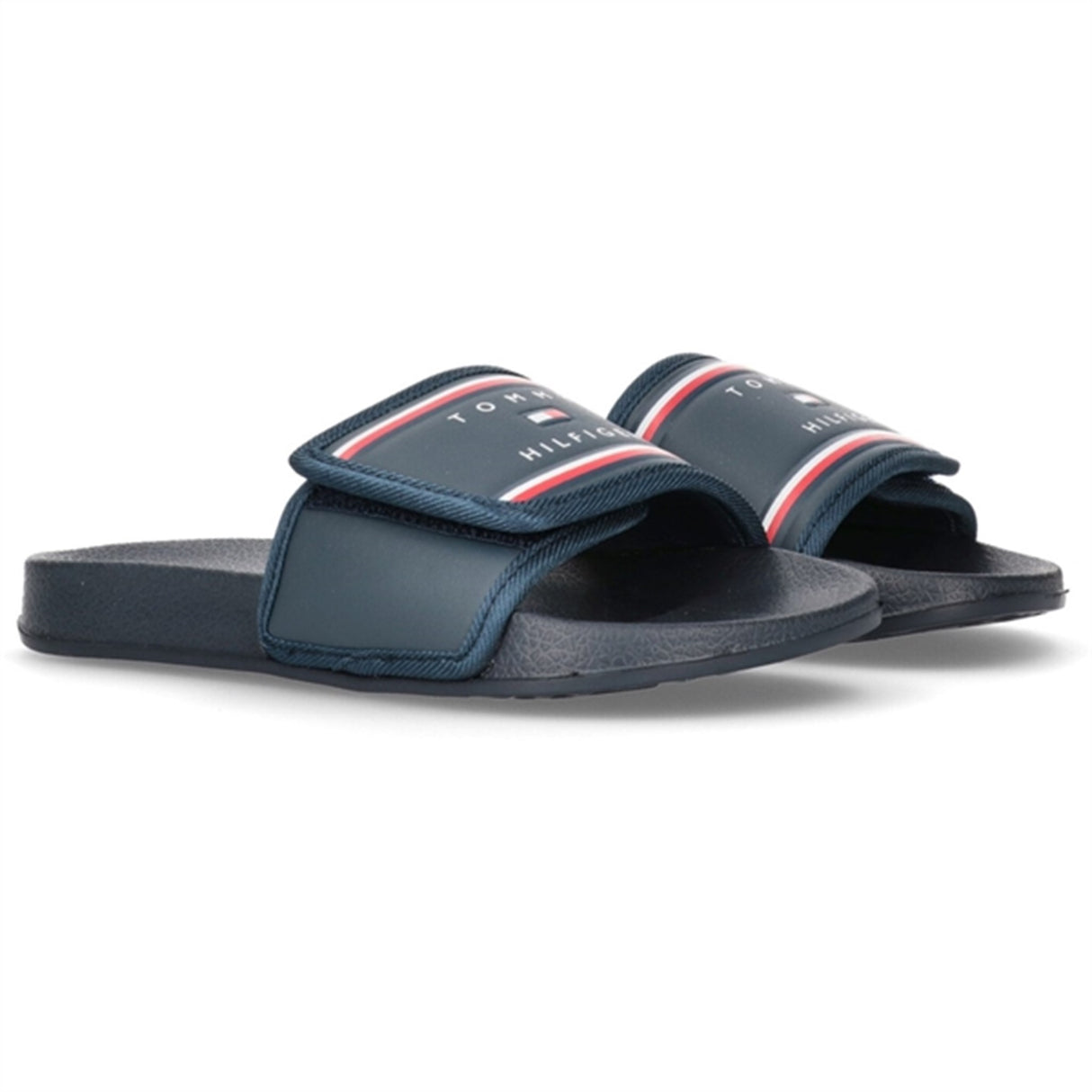 Tommy Hilfiger Maxi Velcro Pool Slide Blue 2