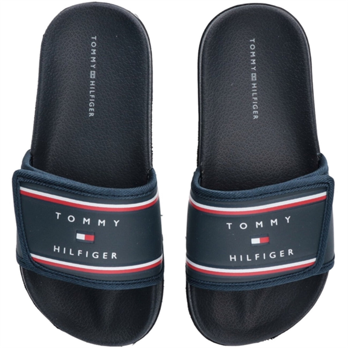 Tommy Hilfiger Maxi Velcro Pool Slide Blue 4