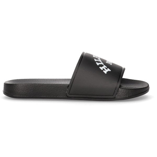 Tommy Hilfiger Logo Pool Slide Black 4