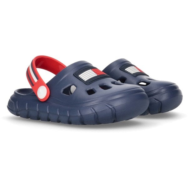 Tommy Hilfiger Comfy Sandal Blue/Red