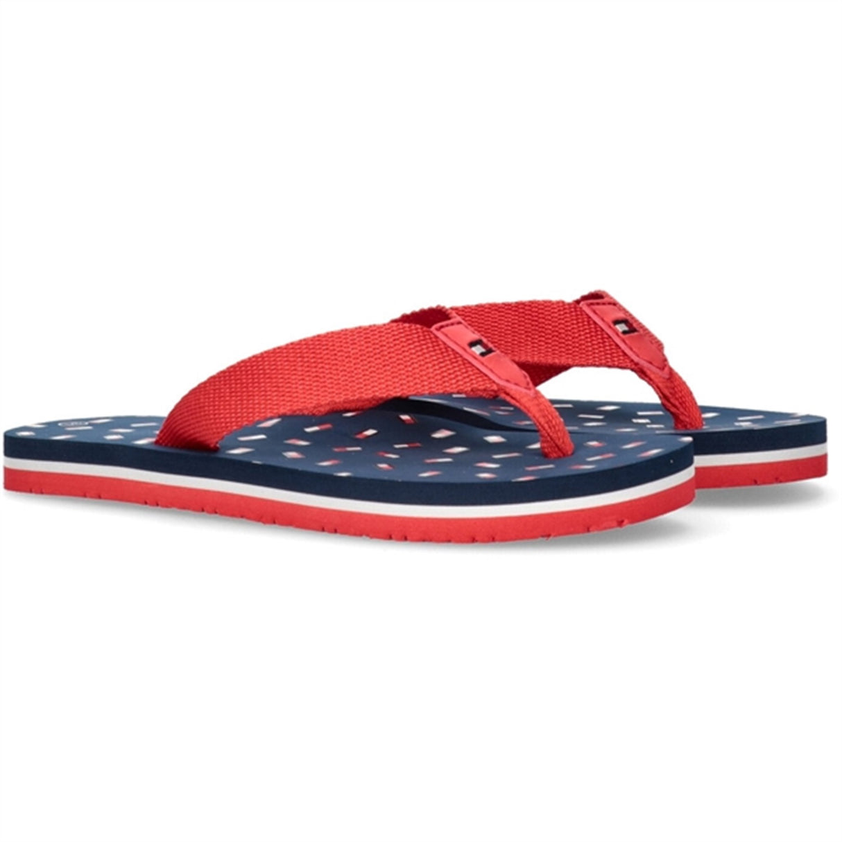 Tommy Hilfiger Flag Flip Flop Red/Blue 3