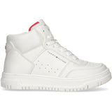 Tommy Hilfiger High Top Lace-Up Sneaker Off White