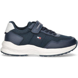 Tommy Hilfiger Low Cut Lace-up Velcro Sneaker Blue