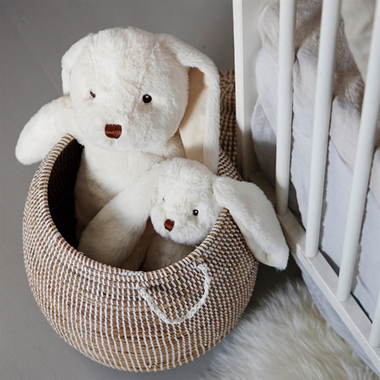 Teddykompaniet EcoFriends Bunnies Svea Creme