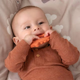 Done by Deer Teether 2-pack Deer Friends Papaya/Sand