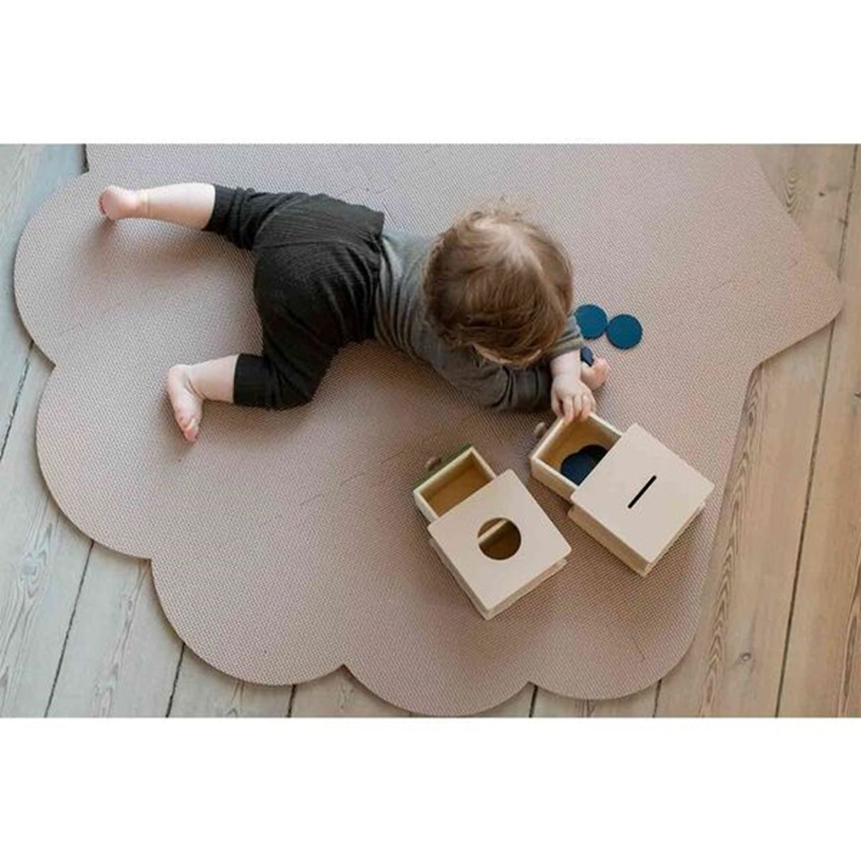 That's Mine Foam Play Mat Seashell Light Brown