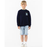 THE NEW Navy Blazer Frons Sweatshirt 3