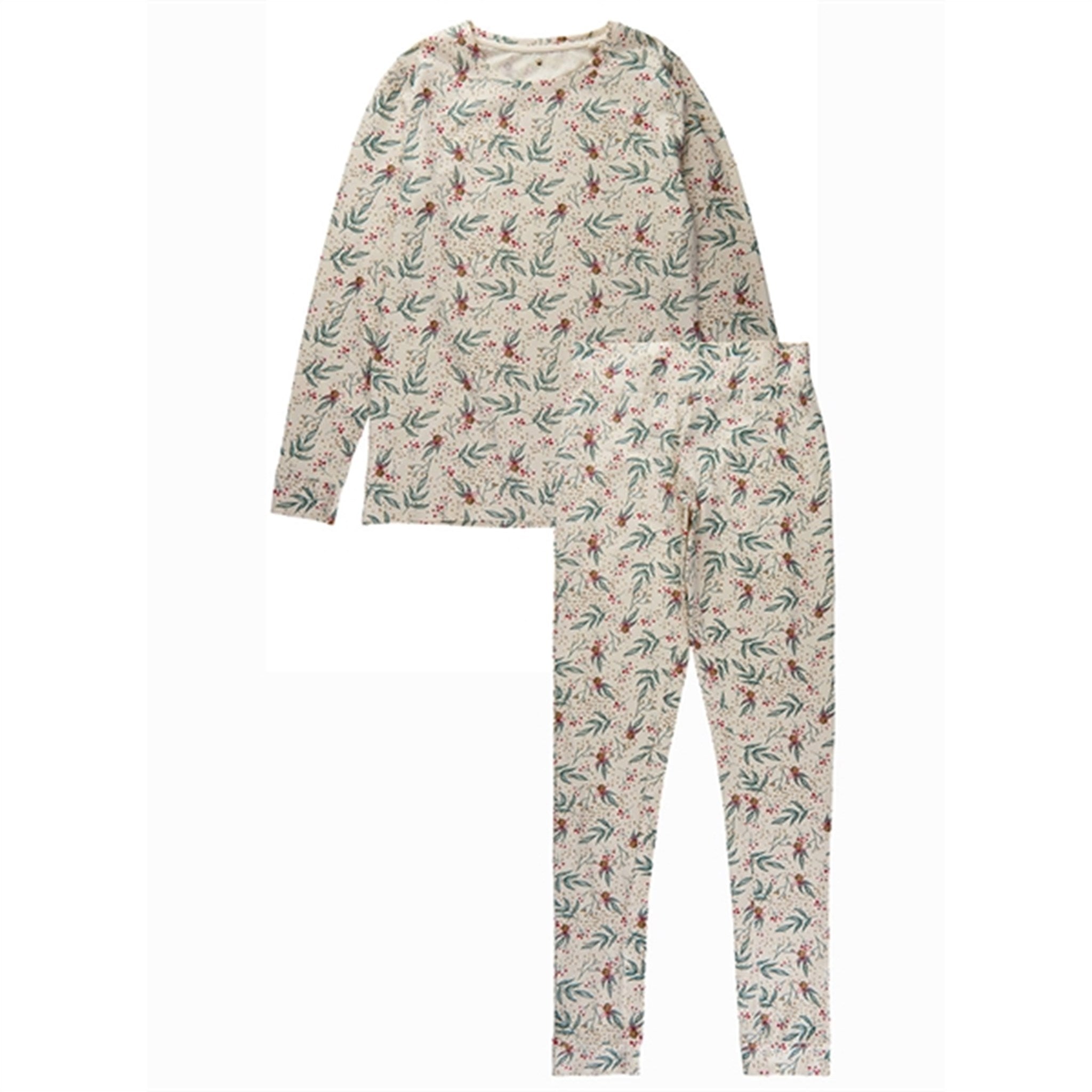 The New White Swan Bell Aop Holiday Pyjamas Adult