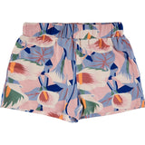 THE NEW Peach Beige Flower AOP Gwyneth Shorts