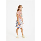 THE NEW Peach Beige Flower AOP Gwyneth Skirt 3