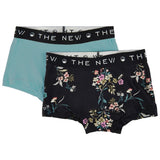 The New Black Beauty Flower Hipsters 2-pack AOP