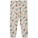 THE NEW Siblings White Swan Bell Aop Holiday Leggings 3