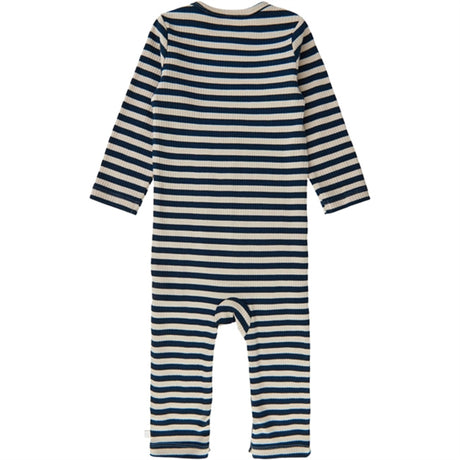 THE NEW Siblings Navy Blazer Finn Rib Jumpsuit 2