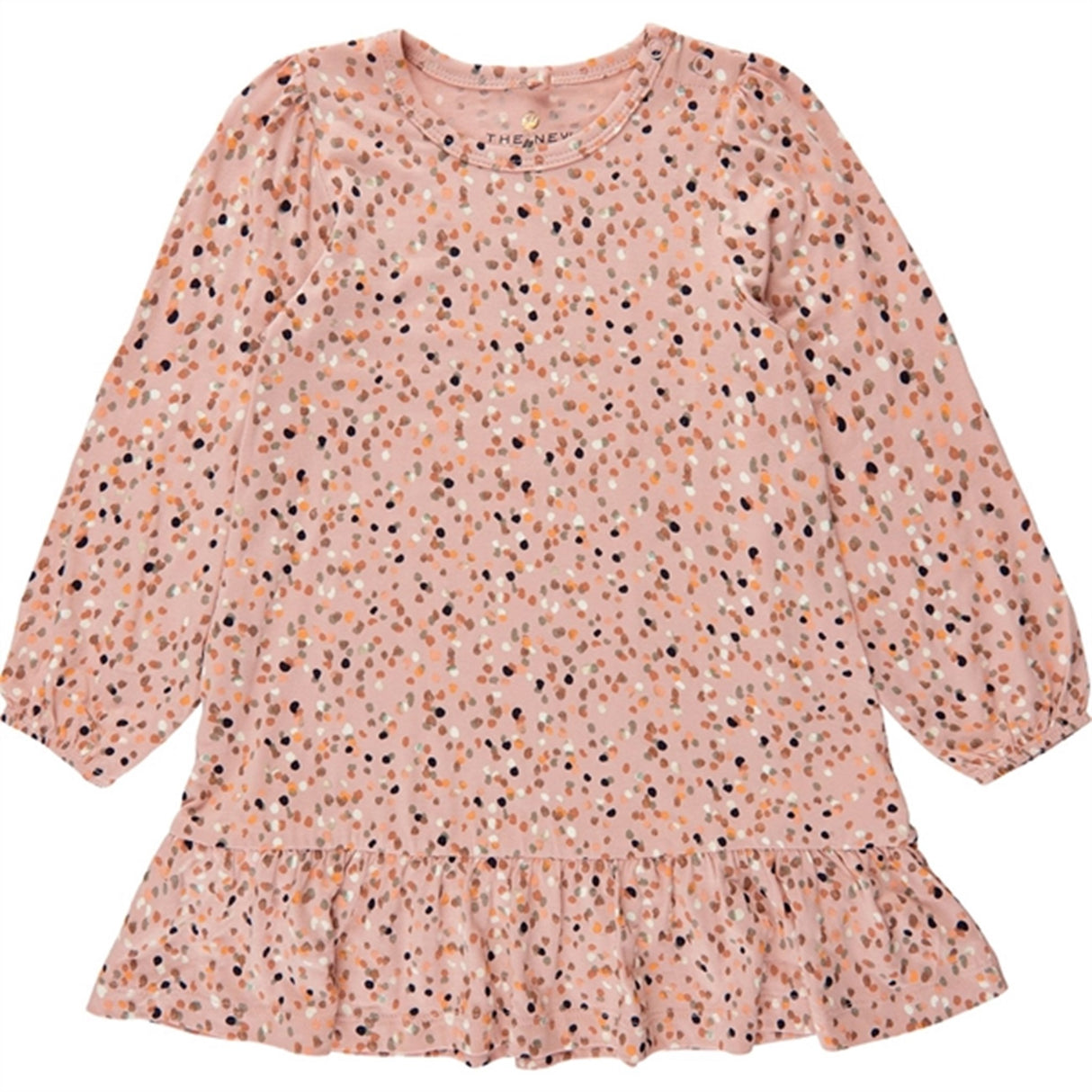 THE NEW Siblings Peach Beige Farla Dress