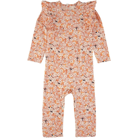 THE NEW Siblings Peach Beige Filia Jumpsuit