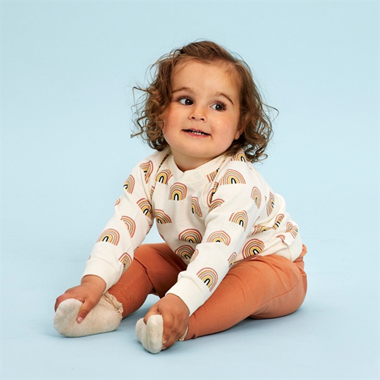 THE NEW Siblings White Swan Frou Sweatshirt 4