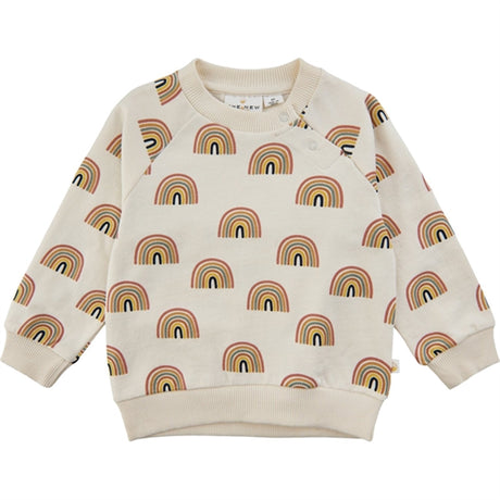 THE NEW Siblings White Swan Frou Sweatshirt