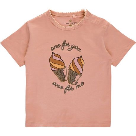 THE NEW Siblings Peach Beige Ginnie T-shirt