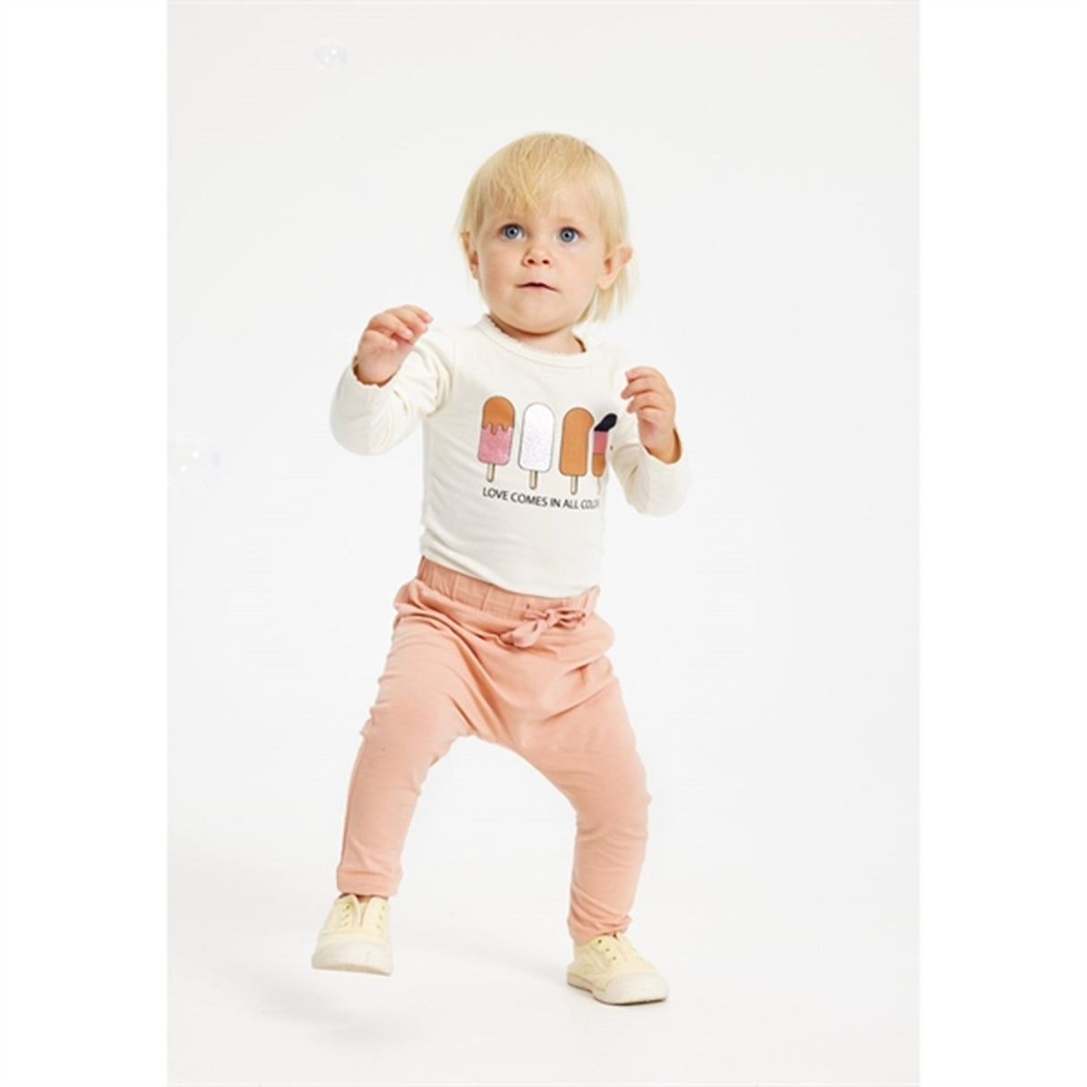 THE NEW Siblings Peach Beige Gullan Harem Pants 4