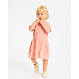 THE NEW Siblings Peach Beige Gertrud Terry Dress 3