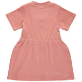 THE NEW Siblings Peach Beige Gertrud Terry Dress 5