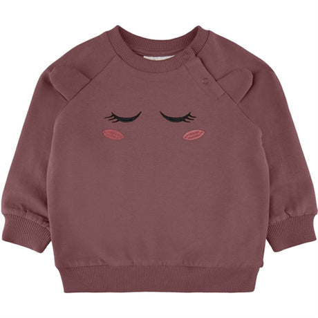 THE NEW Siblings Rose Brown Henny Sweatshirt