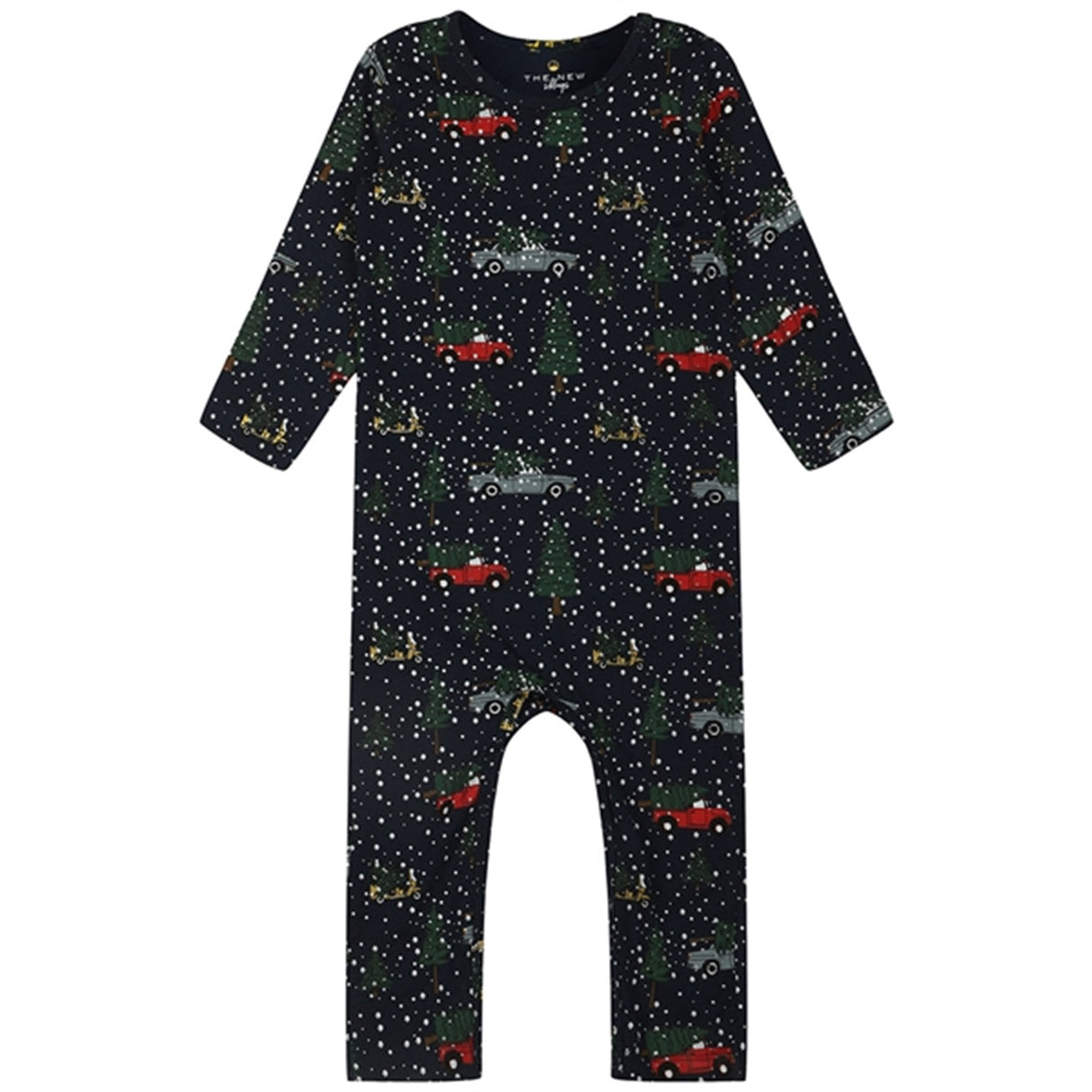 The New Siblings Navy Blazer Holiday Jumpsuit 3